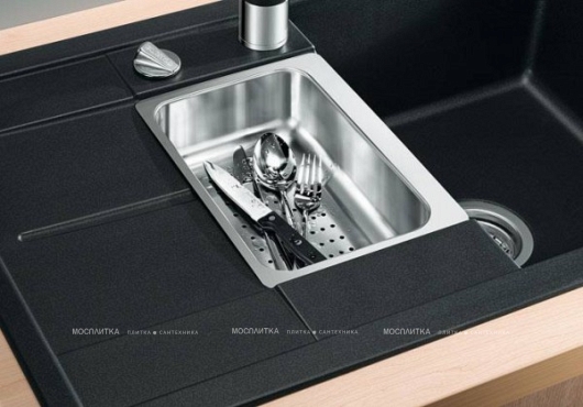 Кухонная мойка Blanco Metra 6 S Compact 518876 темная скала - 6 изображение