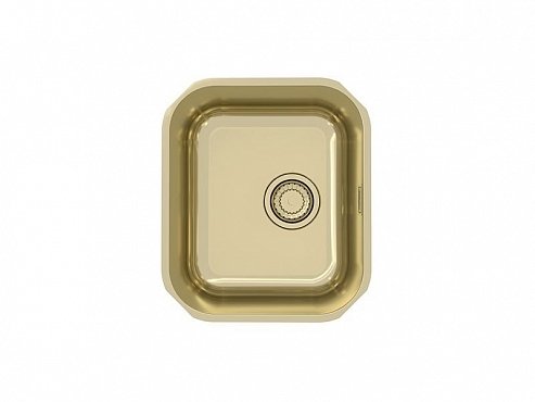 Кухонная мойка Alveus Monarch Variant 40 1113584 золото в комплекте с выпуском без сифона