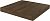 Керамическая плитка Kerama Marazzi Ступень Сальветти коричневый угловая левая клееная 33х33
