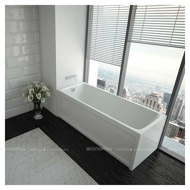 Акриловая ванна 165х70 см Azario Bella AV.0020165 белая - изображение 3
