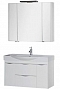 Комплект мебели для ванной Aquanet Франка 105 белый - 3 изображение