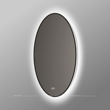 Зеркало Vincea  80 см, VLM-3DE800B-2, с подсветкой - 2 изображение