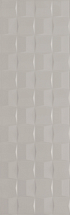 Керамическая плитка Marazzi Italy Плитка Pottery Silver Strutt.Cube 3d 25х76 