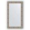 Зеркало в багетной раме Evoform Definite BY 3212 66 x 116 см, соты титан 