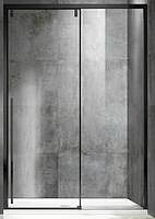 Душевая дверь Vincea Lugano 120x195 см, VDS-1L120CLB-1, профиль черный, стекло прозрачное