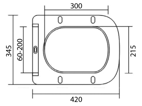 Унитаз подвесной безободковый BelBagno Due BB3103CHR/SC с крышкой сиденьем микролифт, белый - 6 изображение