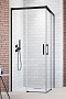 Душевая дверь Radaway Idea KDD 80 см 387061-54-01L стекло прозрачное, профиль черный - изображение 2