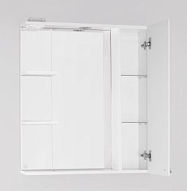 Зеркальный шкаф Style Line Канна 75/С Люкс, белый