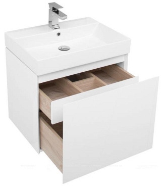 Комплект мебели для ванной Aquanet Йорк 70 белый - 6 изображение