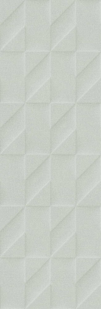 Керамическая плитка Marazzi Italy Плитка Outfit Grey Struttura Tetris 3D 25x76 