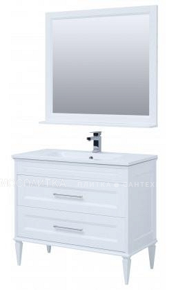 Комплект мебели для ванной Aquanet Бостон М 100 белый - изображение 6