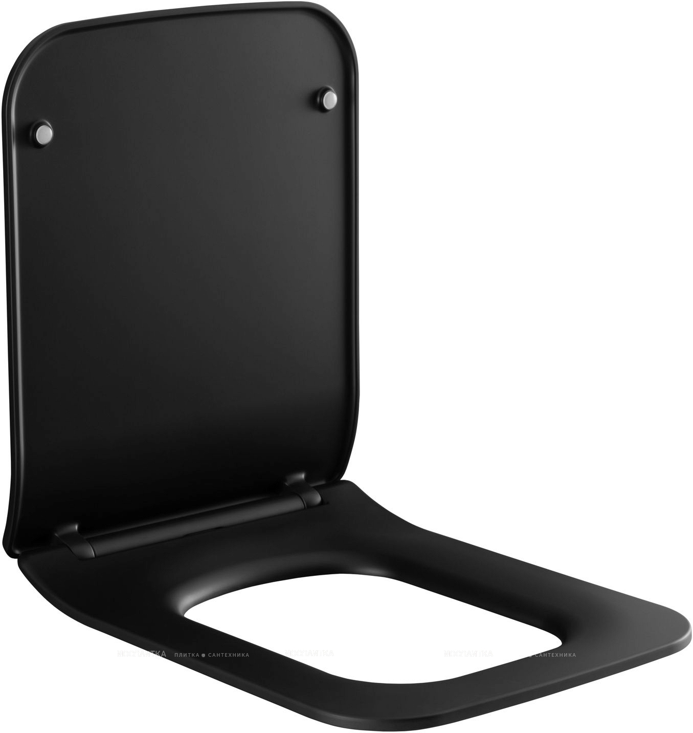 Крышка-сиденье для унитаза Allen Brau Liberty 4.33008.31 с микролифтом, черная матовая - изображение 7