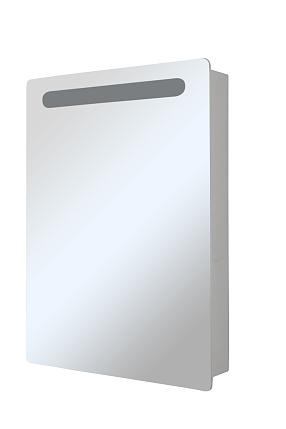 Зеркало-шкаф с подсветкой Mixline Стив-60 белый левый 536802