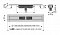 Душевой лоток AlcaPlast с порогами для перфорированной решетки низкий, вертикальный сток, APZ1101-550 - 2 изображение