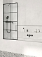 Шторка для ванны Radaway Modo New Black PNJ II Factory 100 см 10006100-54-55 стекло прозрачное, профиль черный