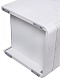 Шкаф-пенал Style Line Атлантика 30 см СС-00002277 универсальный бетон крем с корзиной - 7 изображение