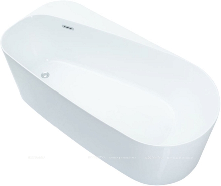 Акриловая ванна Allen Brau Priority 170x80 2.31001.20 белый глянец - 2 изображение