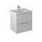 Тумба с раковиной Briz Пола 60 см, белый глянец - 2 изображение