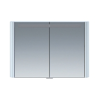 Зеркальный шкаф Am.Pm Sensation M30MCX1001BG 100 см, с подсветкой, светло-голубой1