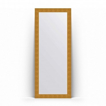 Зеркало в багетной раме Evoform Definite Floor BY 6008 81 x 201 см, чеканка золотая