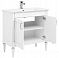 Комплект мебели для ванной Aquanet Селена 90 белый/серебро - 5 изображение