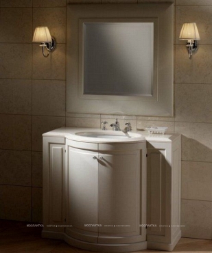 Зеркало Devon&Devon Specchio Clarence EFSEASONOF - белый - 3 изображение