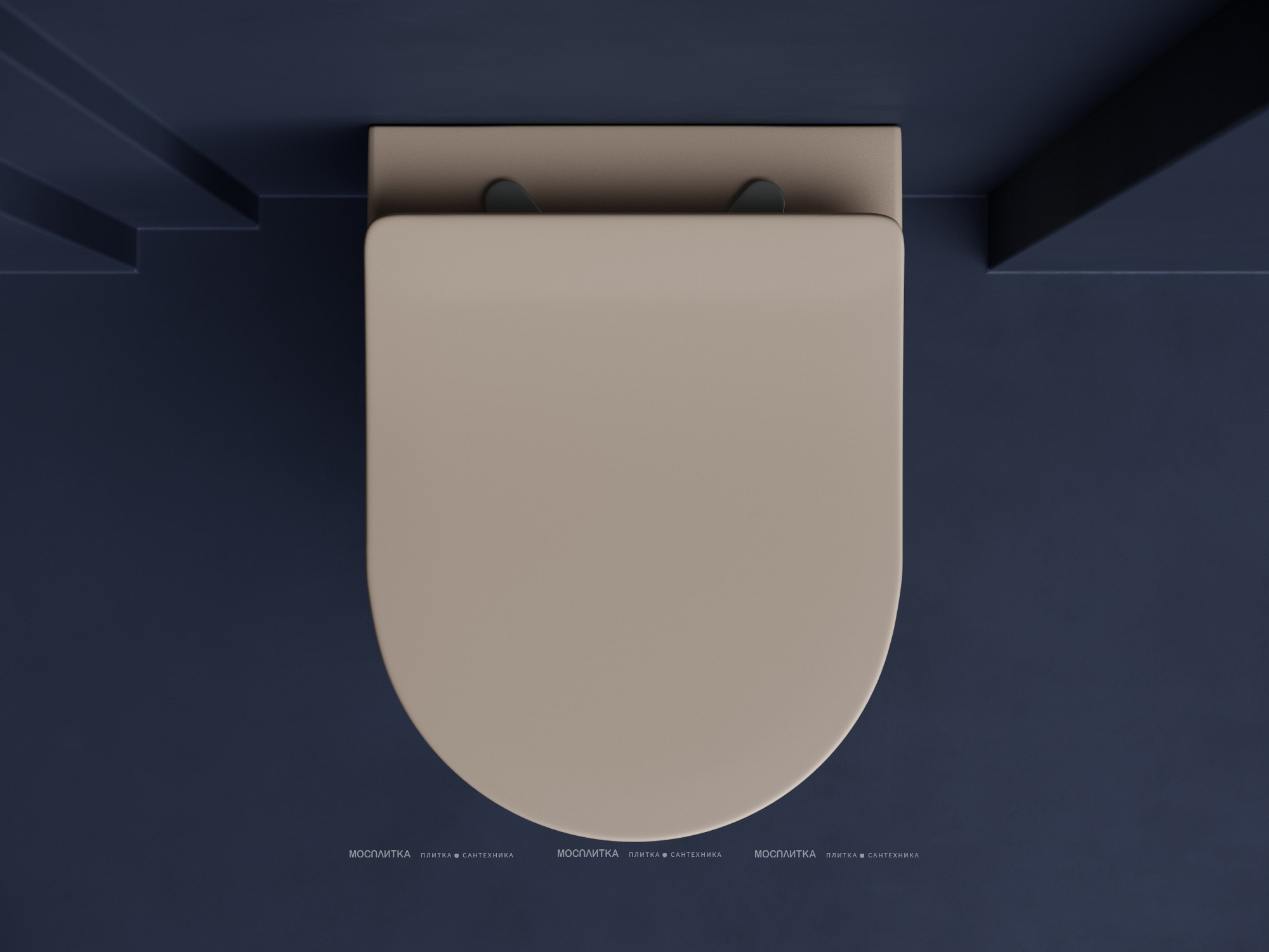 Комплект подвесной безободковый унитаз Ceramica Nova Balearica CN6000MC Капучино матовый с сиденьем Микролифт + инсталляция Creto Standart 1.0 - изображение 4