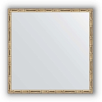 Зеркало в багетной раме Evoform Definite BY 0608 57 x 57 см, серебряный бамбук