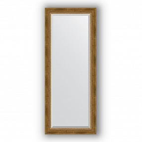 Зеркало в багетной раме Evoform Exclusive BY 3536 58 x 143 см, состаренная бронза с плетением