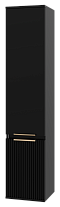 Шкаф-пенал Brevita Enfida 35 см ENF-05035-020L левый, черный - 8 изображение