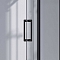 Душевая дверь Vincea Como-N 130х195 VDS-4CN130CLB, профиль черный, стекло прозрачное - изображение 3