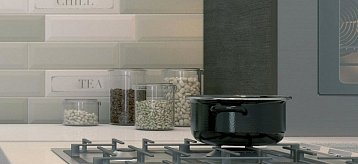 Плитка «кабанчик» на фартук кухни: способы отделки, идеи дизайна