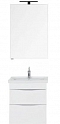 Комплект мебели для ванной Aquanet Эвора 60 белый - 2 изображение