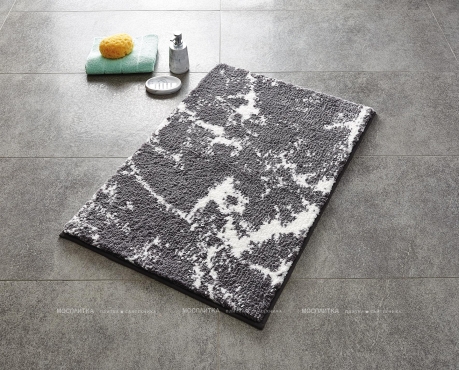 Коврик для ванной Ridder Marmor, 50x2,2, серый, 7105807 - 2 изображение
