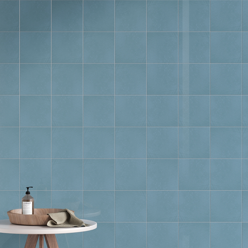 Керамическая плитка Kerama Marazzi Плитка Витраж голубой 15х15 - изображение 2