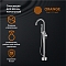 Смеситель Orange Steel M99-336cr для ванны напольный, хром - 7 изображение