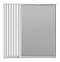 Зеркальный шкаф Brevita Balaton 80 см BAL-04080-01-Л левый, с подсветкой, белый - 2 изображение