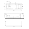 Панель фронтальная для ванны 150 см Am.Pm Gem W93A-150-070W-P - 4 изображение