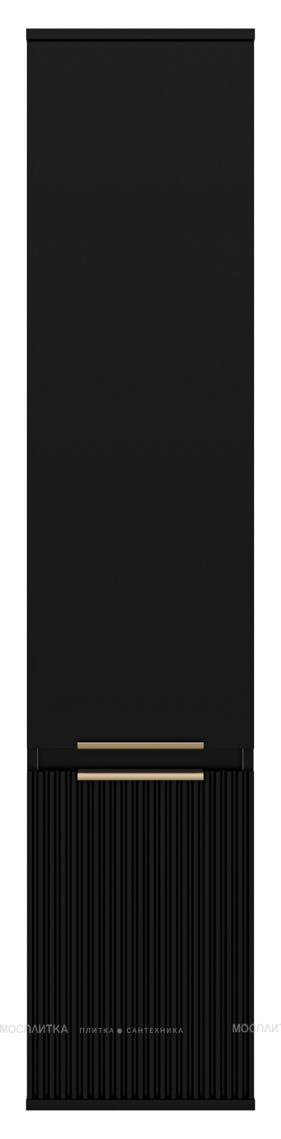 Шкаф-пенал Brevita Enfida 35 см ENF-05035-020L левый, черный - изображение 6