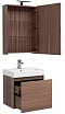 Комплект мебели для ванной Aquanet Нью-Йорк 60 орех - 3 изображение