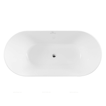 Акриловая ванна 170х80 см BelBagno BB411-1700-800 белая - 3 изображение