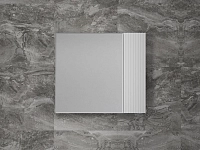 Зеркальный шкаф Style Line Стокгольм 80 см ЛС-00002324 белый рифленый софт1