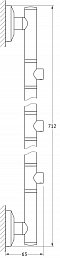 Штанга FBS Standard STA 078 трехпозиционная длина 71 см - 2 изображение