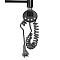 Полотенцесушитель электрический Domoterm Калипсо П7 500x700 ЧРН ER, черный матовый - 3 изображение