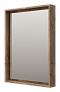 Зеркало Brevita Dallas 60 см DAL-02060-074 с подсветкой, дуб галифакс олово - изображение 4