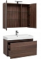 Комплект мебели для ванной Aquanet Нью-Йорк 100 орех - изображение 3