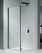 Душевая перегородка GOOD DOOR COFE SP-80-C-B КФ00018 черный 