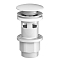 Донный клапан для раковины Am.Pm F0700P33 с переливом, белый - 4 изображение