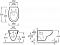 Комплект подвесной безободковый унитаз Jacob Delafon Patio rimless E21740RU-00 с сиденьем микролифт + система инсталляции с кнопкой хром - изображение 7