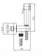 Гигиенический душ Bossini Paloma C69013.030 с запорным устройством - 4 изображение
